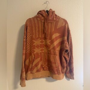 Stance men’s patterned hoodie sweatshirt XL